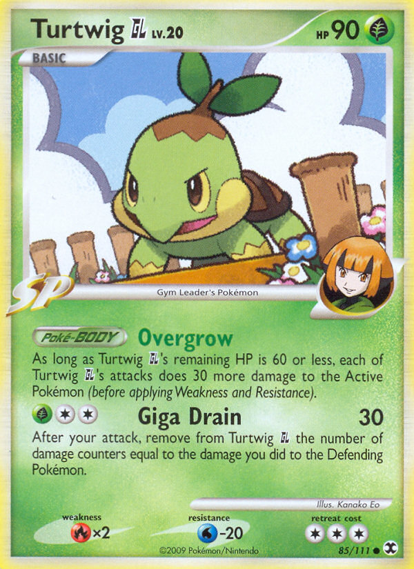 Turtwig GL (85/111) [Platinum: Rising Rivals] | Deep Dive Games St. Marys