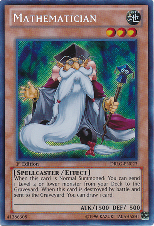 Mathematician [DRLG-EN023] Secret Rare | Deep Dive Games St. Marys