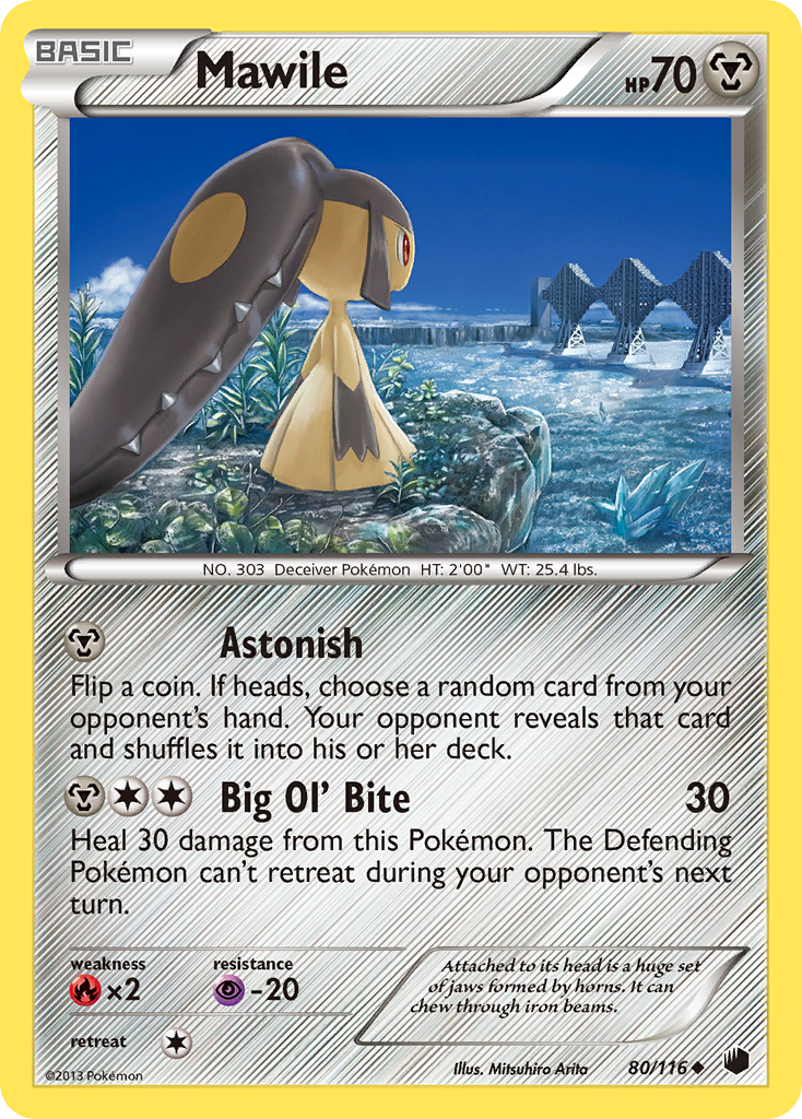 Mawile (80/116) [Black & White: Plasma Freeze] | Deep Dive Games St. Marys