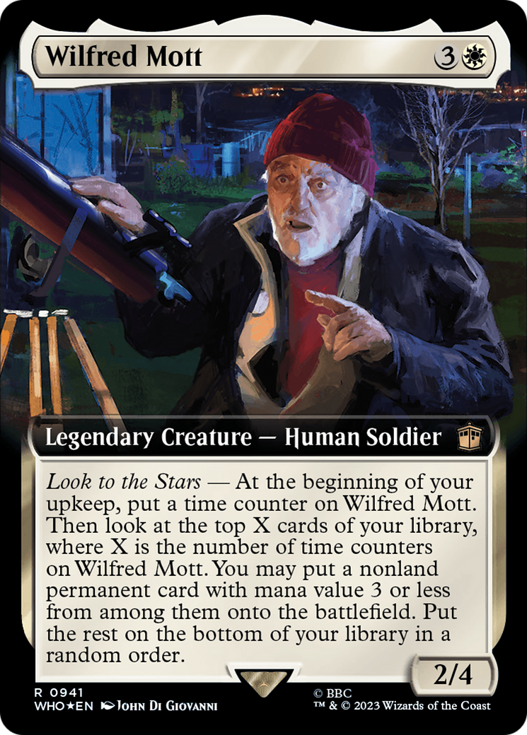 Wilfred Mott (Extended Art) (Surge Foil) [Doctor Who] | Deep Dive Games St. Marys