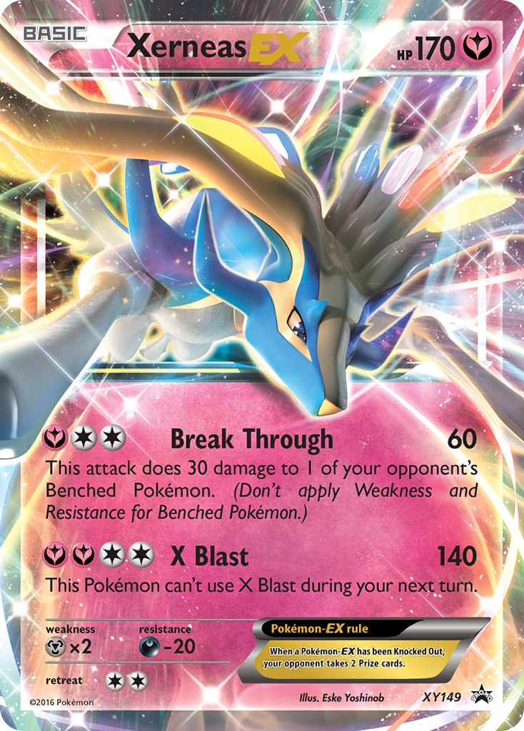 Xerneas EX (XY149) [XY: Black Star Promos] | Deep Dive Games St. Marys