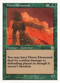 Thorn Elemental (Oversized) [Oversize Cards] | Deep Dive Games St. Marys