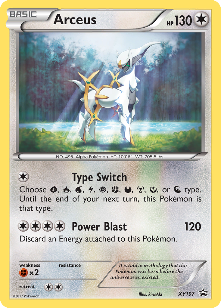 Arceus (XY197) [XY: Black Star Promos] | Deep Dive Games St. Marys