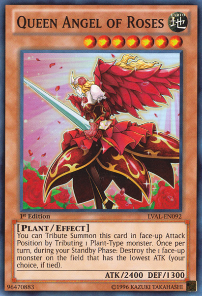 Queen Angel of Roses [LVAL-EN092] Super Rare | Deep Dive Games St. Marys