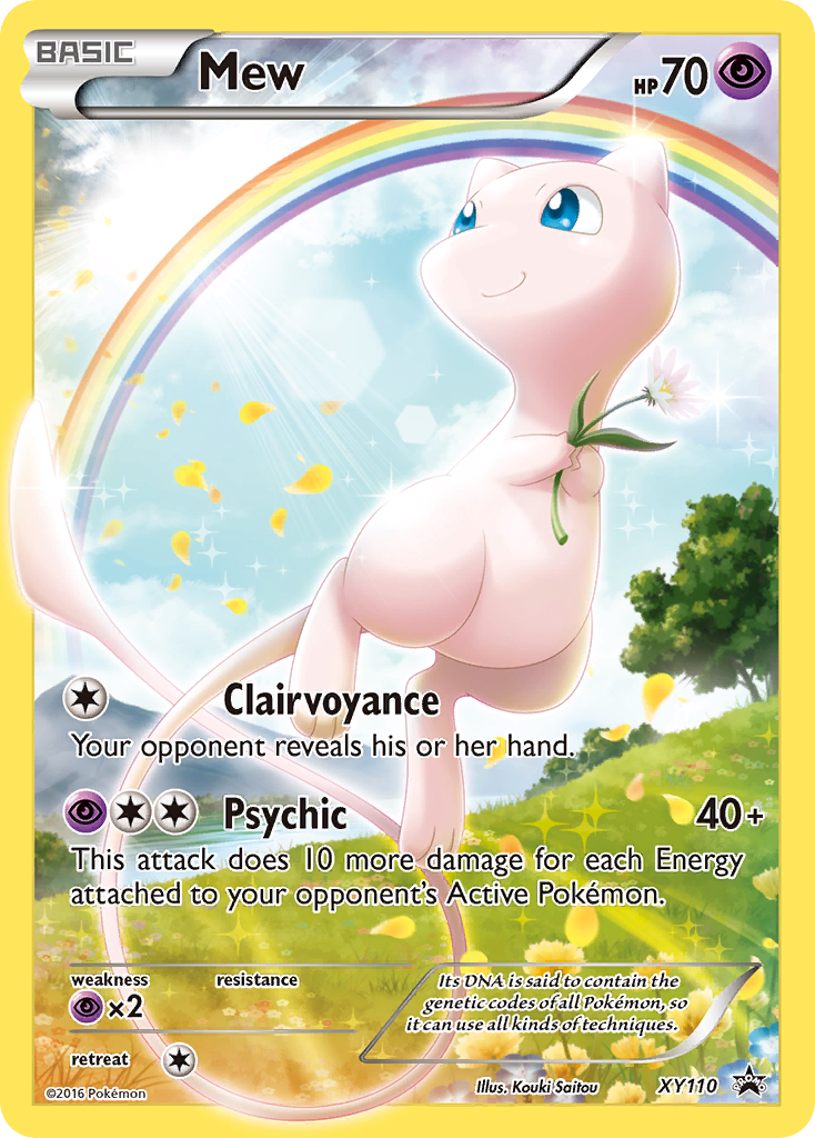 Mew (XY110) [XY: Black Star Promos] | Deep Dive Games St. Marys