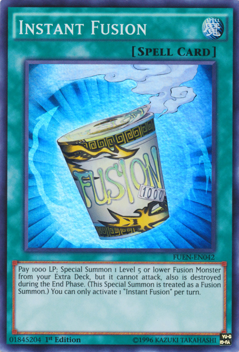 Instant Fusion [FUEN-EN042] Super Rare | Deep Dive Games St. Marys