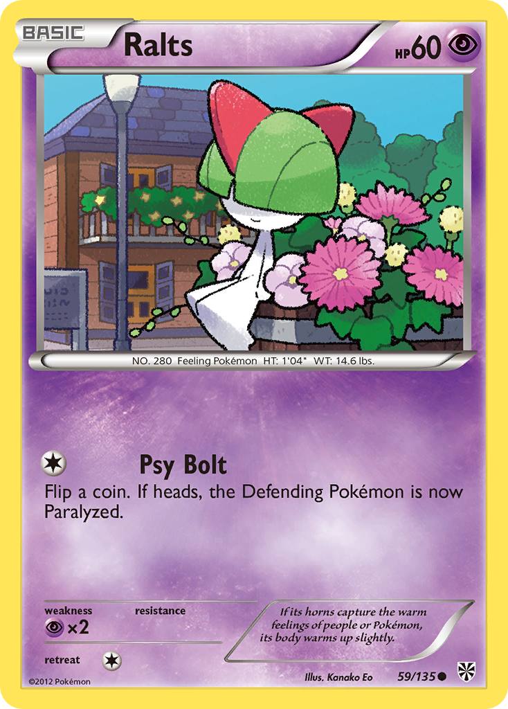 Ralts (59/135) [Black & White: Plasma Storm] | Deep Dive Games St. Marys