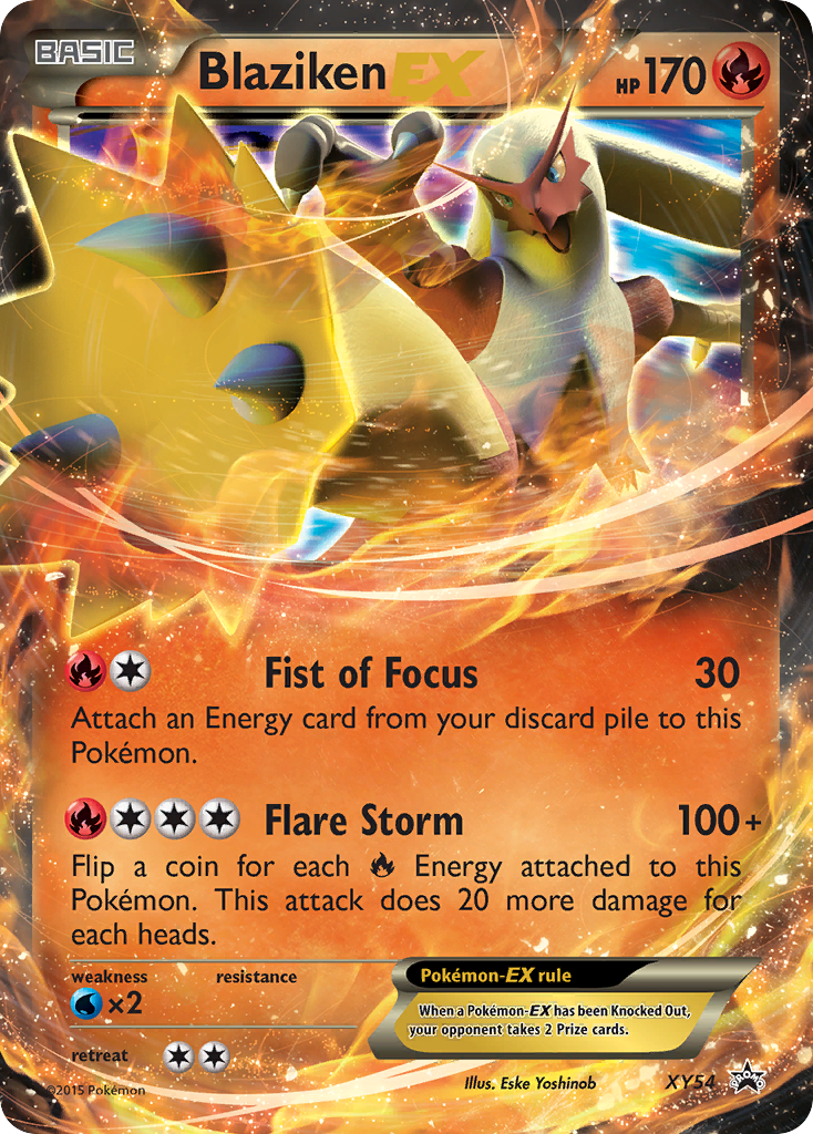 Blaziken EX (XY54) [XY: Black Star Promos] | Deep Dive Games St. Marys