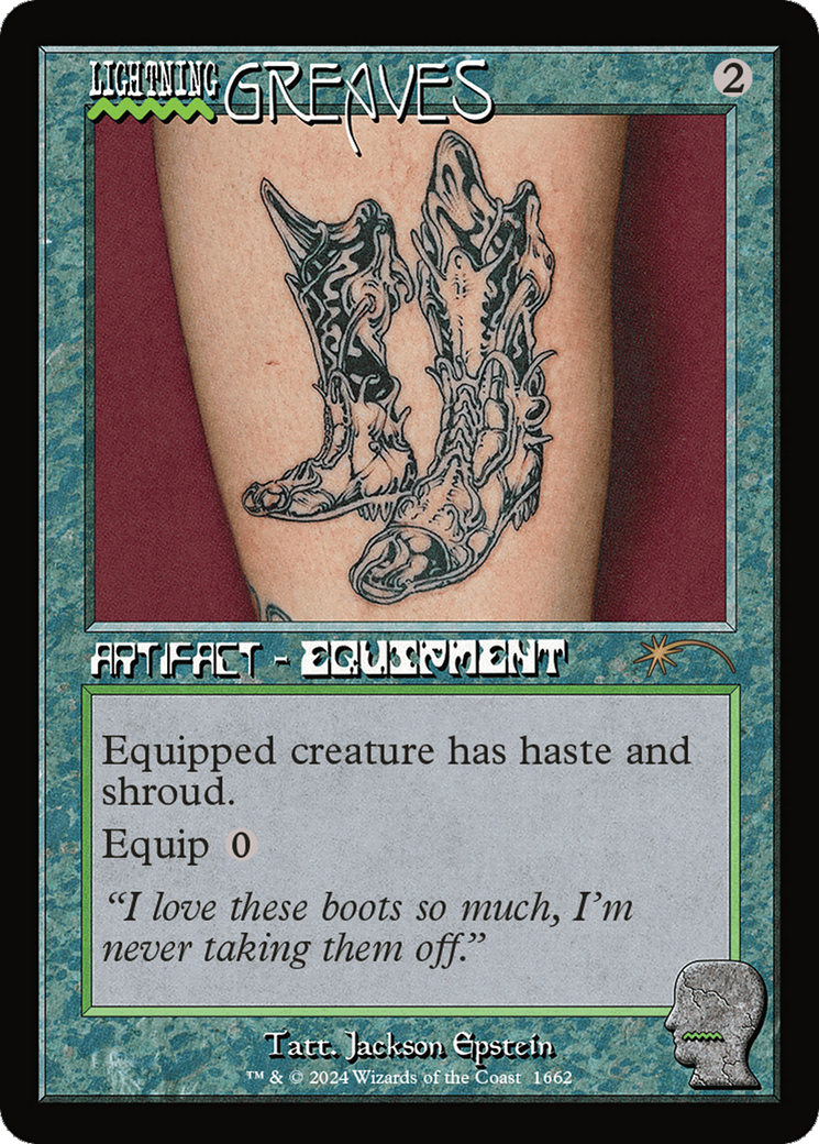 Lightning Greaves (1662) [Secret Lair Drop Series] | Deep Dive Games St. Marys