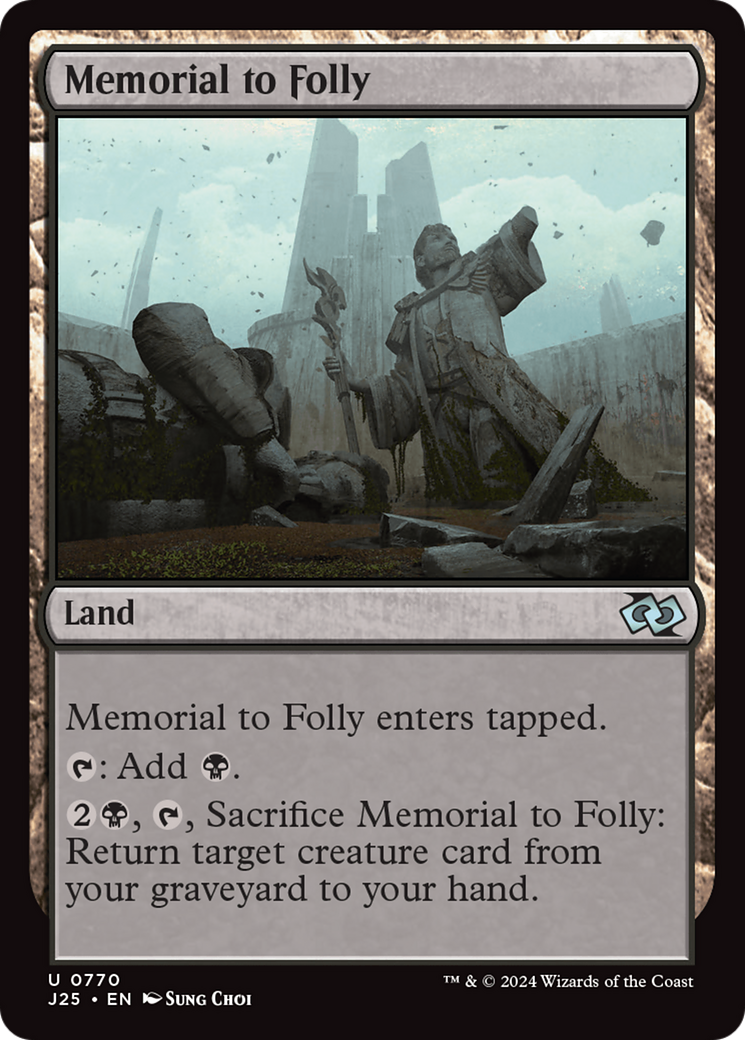 Memorial to Folly [Foundations Jumpstart] | Deep Dive Games St. Marys