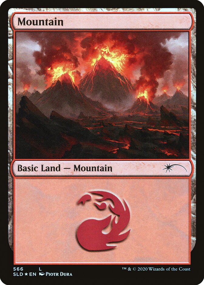 Mountain (Seismic) (566) [Secret Lair Drop Promos] | Deep Dive Games St. Marys