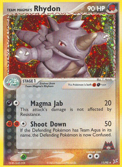 Team Magma's Rhydon (11/95) [EX: Team Magma vs Team Aqua] | Deep Dive Games St. Marys