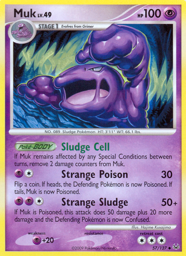 Muk (57/127) [Platinum: Base Set] | Deep Dive Games St. Marys