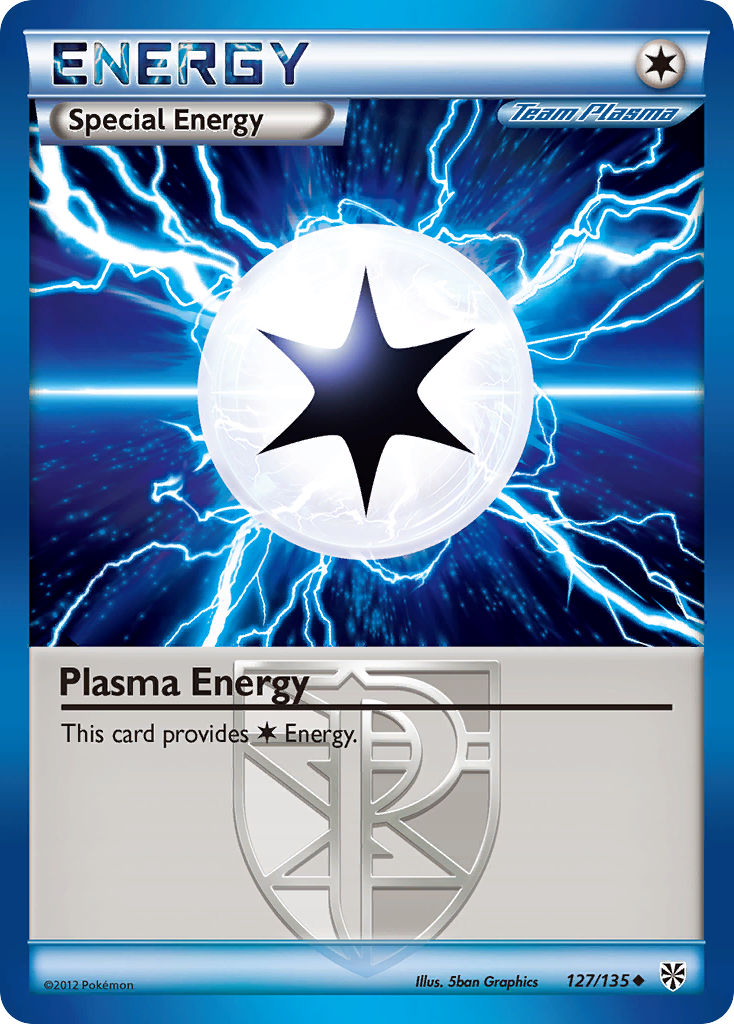 Plasma Energy (127/135) [Black & White: Plasma Storm] | Deep Dive Games St. Marys