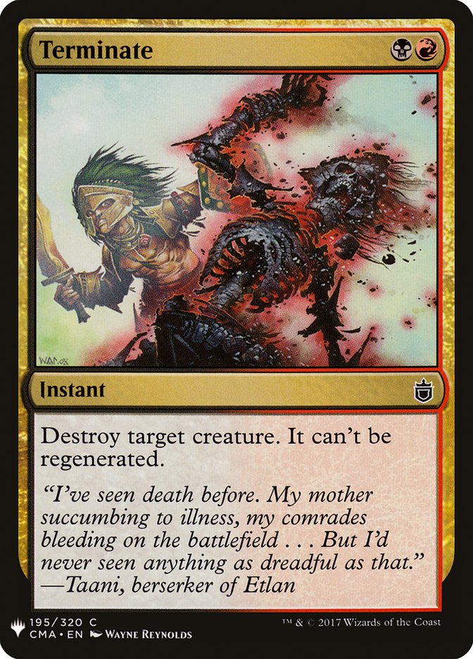 Terminate [Mystery Booster] | Deep Dive Games St. Marys