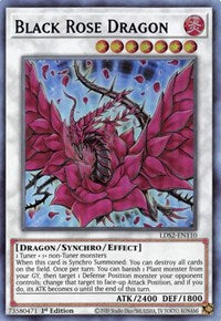 Black Rose Dragon (Blue) [LDS2-EN110] Ultra Rare | Deep Dive Games St. Marys