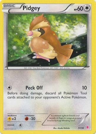 Pidgey (11/30) [XY: Trainer Kit 1 - Wigglytuff] | Deep Dive Games St. Marys