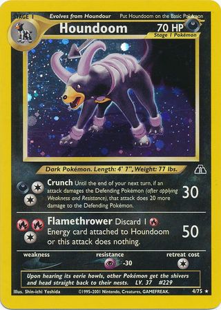 Houndoom (4/75) [Neo Discovery Unlimited] | Deep Dive Games St. Marys