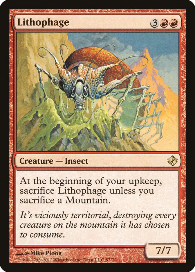 Lithophage [Duel Decks: Venser vs. Koth] | Deep Dive Games St. Marys