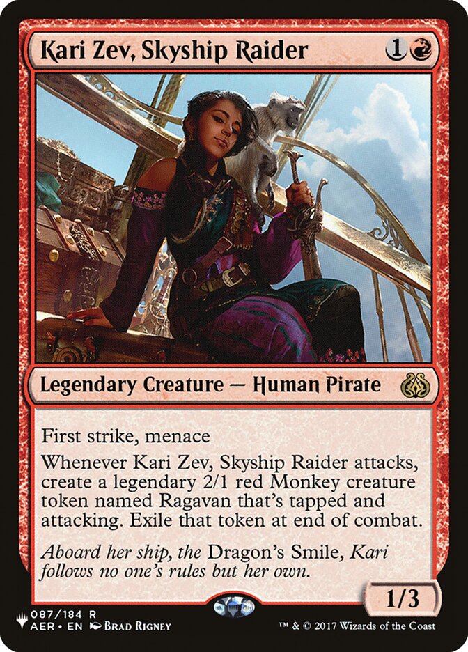 Kari Zev, Skyship Raider [The List] | Deep Dive Games St. Marys