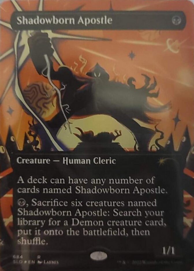 Shadowborn Apostle (Borderless) (684) [Secret Lair Drop Promos] | Deep Dive Games St. Marys