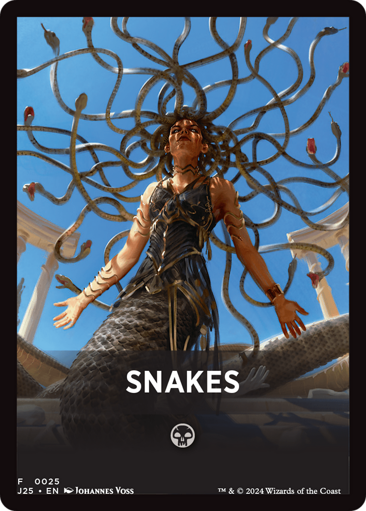 Snakes Theme Card [Foundations Jumpstart Front Cards] | Deep Dive Games St. Marys