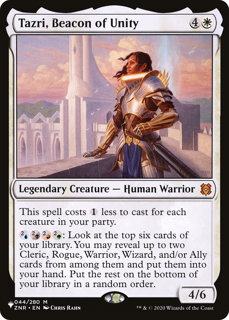 Tazri, Beacon of Unity (ZNR) [The List] | Deep Dive Games St. Marys