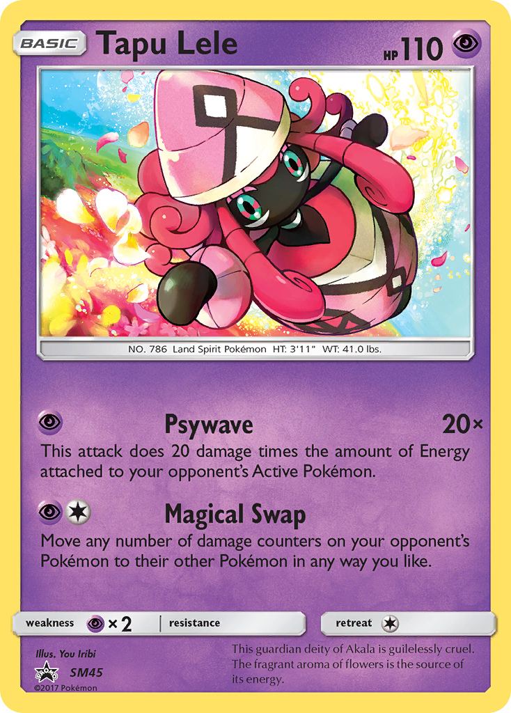 Tapu Lele (SM45) [Sun & Moon: Black Star Promos] | Deep Dive Games St. Marys