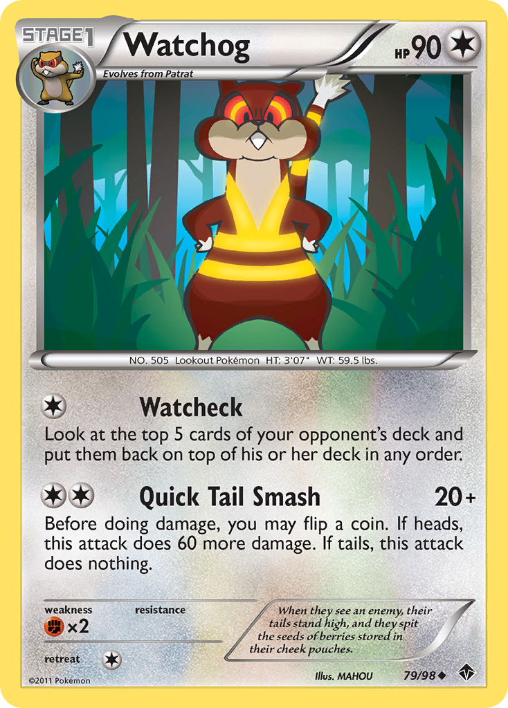 Watchog (79/98) [Black & White: Emerging Powers] | Deep Dive Games St. Marys