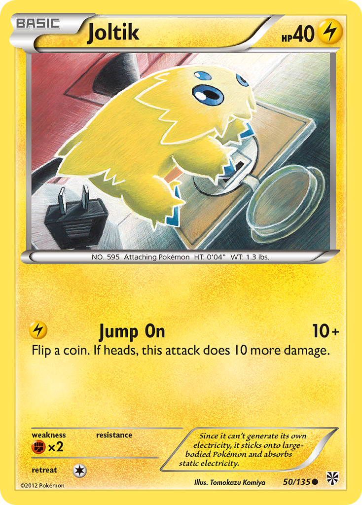 Joltik (50/135) [Black & White: Plasma Storm] | Deep Dive Games St. Marys