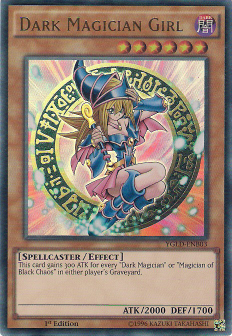 Dark Magician Girl [YGLD-ENB03] Ultra Rare | Deep Dive Games St. Marys