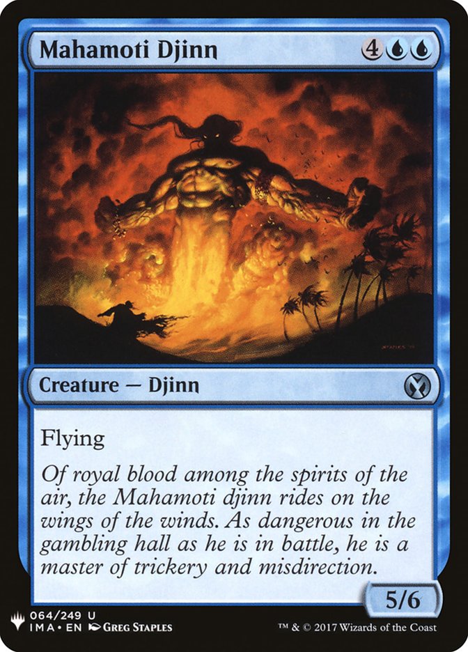 Mahamoti Djinn [Mystery Booster] | Deep Dive Games St. Marys