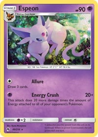 Espeon (89/214) (Cosmos Holo) (Blister Exclusive) [Sun & Moon: Lost Thunder] | Deep Dive Games St. Marys