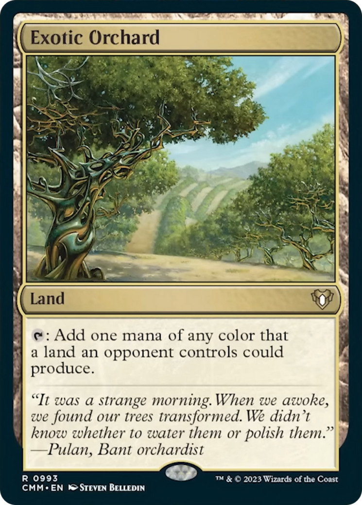 Exotic Orchard [Commander Masters] | Deep Dive Games St. Marys