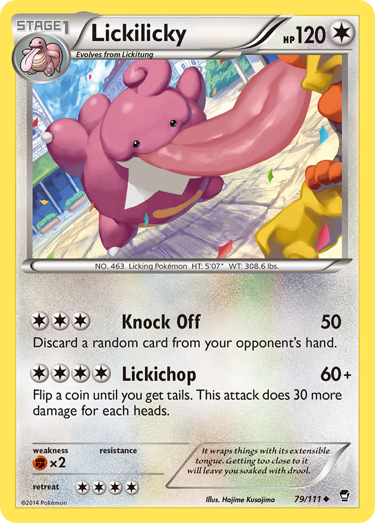 Lickilicky (79/111) [XY: Furious Fists] | Deep Dive Games St. Marys