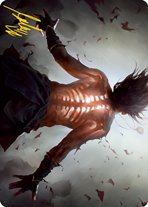 Piercing Rays Art Card (Gold-Stamped Signature) [Modern Horizons 2 Art Series] | Deep Dive Games St. Marys