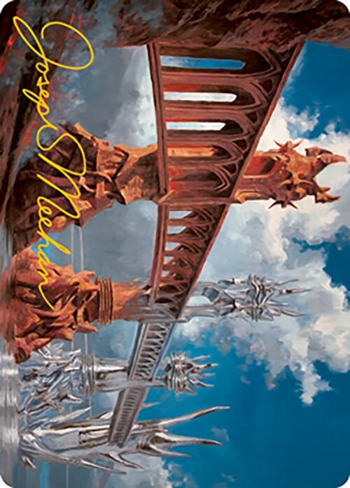 Silverbluff Bridge Art Card (Gold-Stamped Signature) [Modern Horizons 2 Art Series] | Deep Dive Games St. Marys