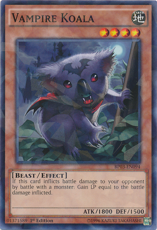 Vampire Koala [BP03-EN094] Shatterfoil Rare | Deep Dive Games St. Marys