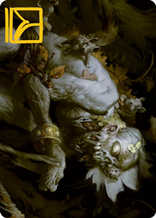 Nested Shambler Art Card (Gold-Stamped Signature) [Modern Horizons 2 Art Series] | Deep Dive Games St. Marys