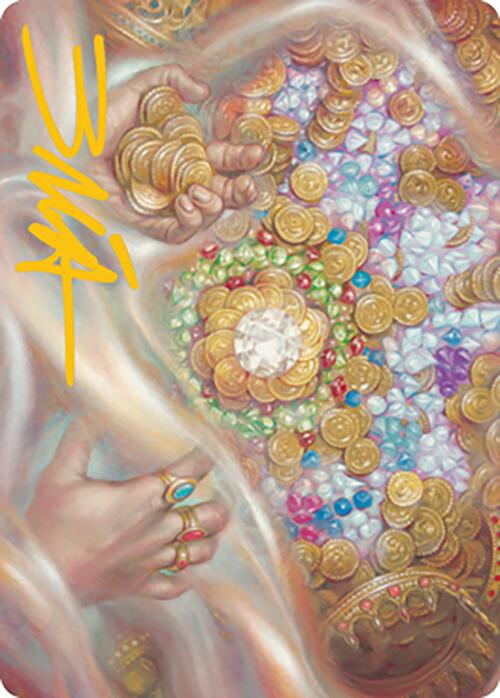 Strike It Rich Art Card (Gold-Stamped Signature) [Modern Horizons 2 Art Series] | Deep Dive Games St. Marys