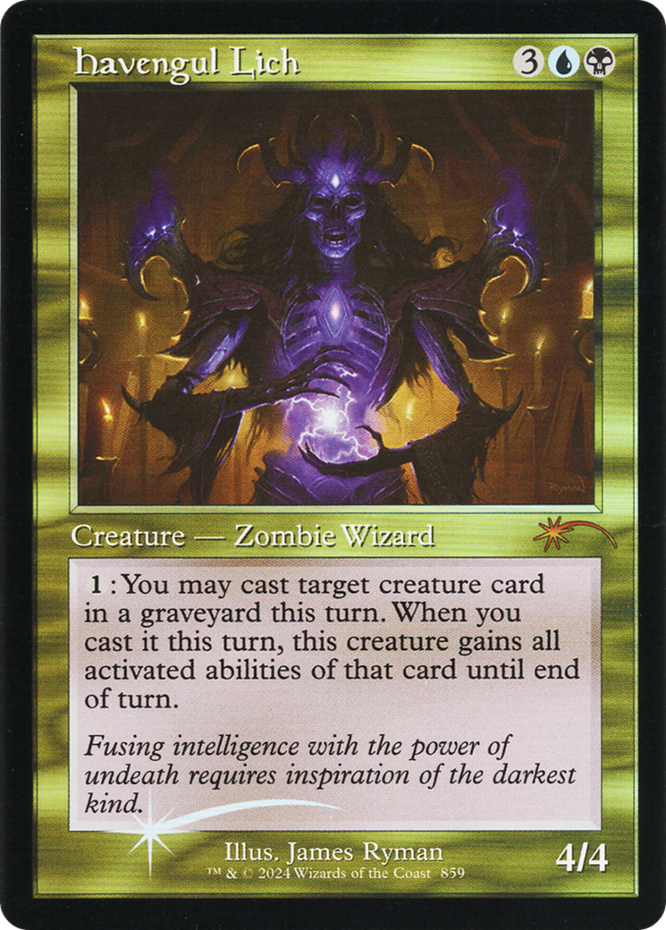Havengul Lich (Retro Frame) [Secret Lair Drop Series] | Deep Dive Games St. Marys