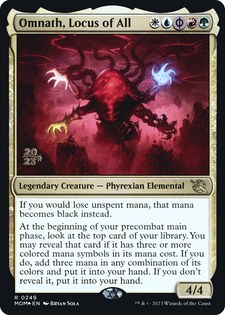 Omnath, Locus of All [March of the Machine Prerelease Promos] | Deep Dive Games St. Marys