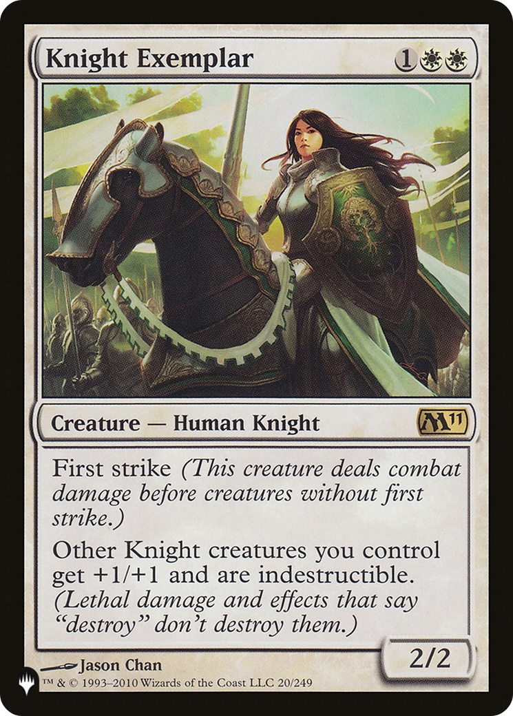 Knight Exemplar (Magic 2011) [The List] | Deep Dive Games St. Marys