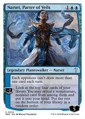 Narset, Parter of Veils (White Border) [Mystery Booster 2] | Deep Dive Games St. Marys