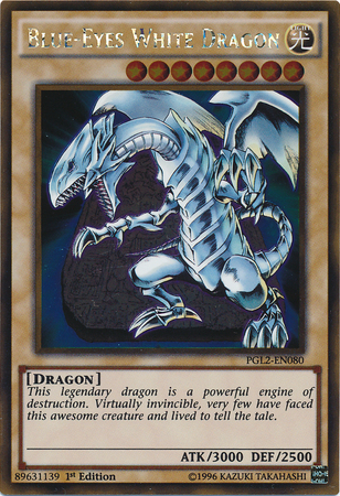 Blue-Eyes White Dragon [PGL2-EN080] Gold Rare | Deep Dive Games St. Marys