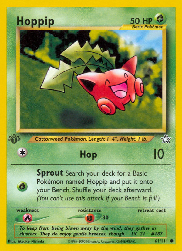 Hoppip (61/111) [Neo Genesis 1st Edition] | Deep Dive Games St. Marys