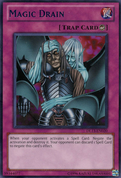Magic Drain (Blue) [DL13-EN020] Rare | Deep Dive Games St. Marys
