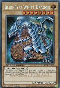 Blue-Eyes White Dragon (Secret) [SBCB-EN087] Secret Rare | Deep Dive Games St. Marys