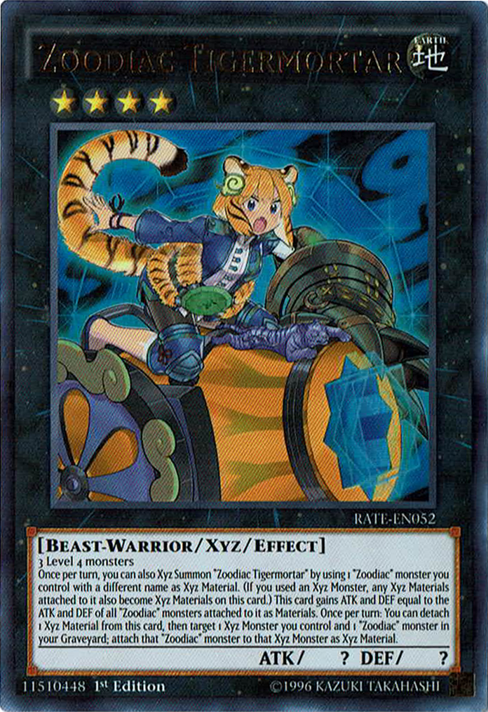 Zoodiac Tigermortar [RATE-EN052] Ultra Rare | Deep Dive Games St. Marys