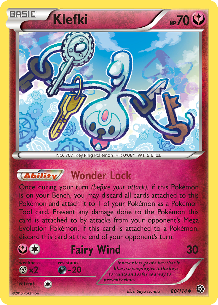 Klefki (80/114) [XY: Steam Siege] | Deep Dive Games St. Marys